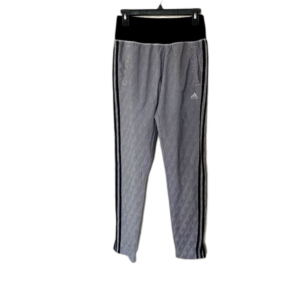 Adidas Climalite Training Pants Black White Athletic Women’s XS